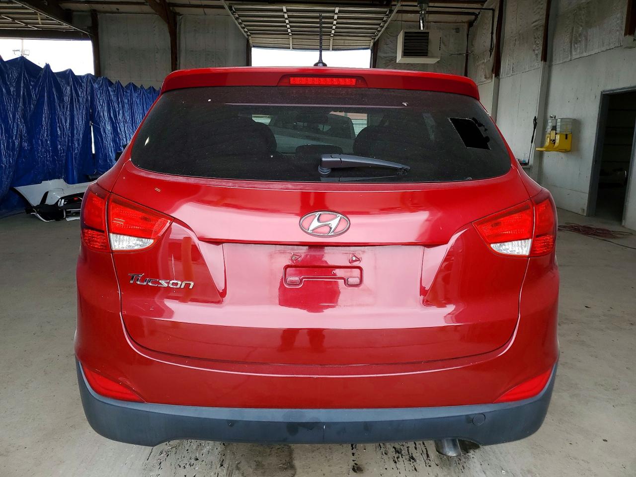 2015 Hyundai Tucson Gls Red vin: KM8JT3AF8FU952886