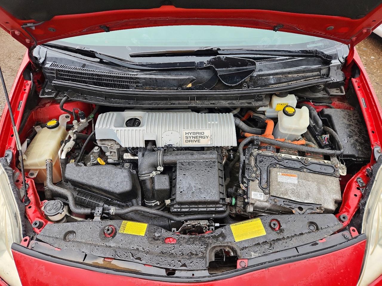 2012 Toyota Prius Three Red vin: JTDKN3DUXC5412913