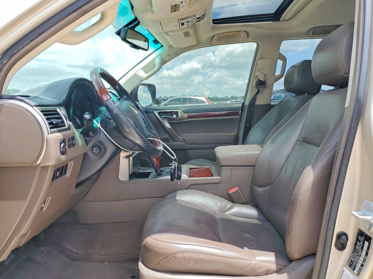 2010 Lexus Gx 460 Золотой vin: JTJBM7FX1A5005333