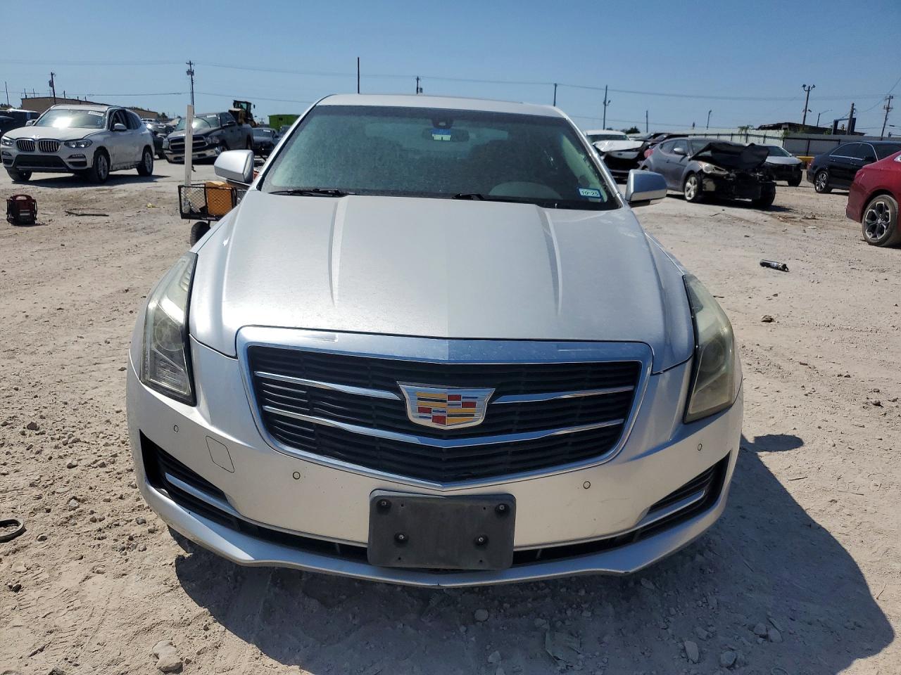 2015 Cadillac Ats Luxury Silver vin: 1G6AB5RX2F0124004