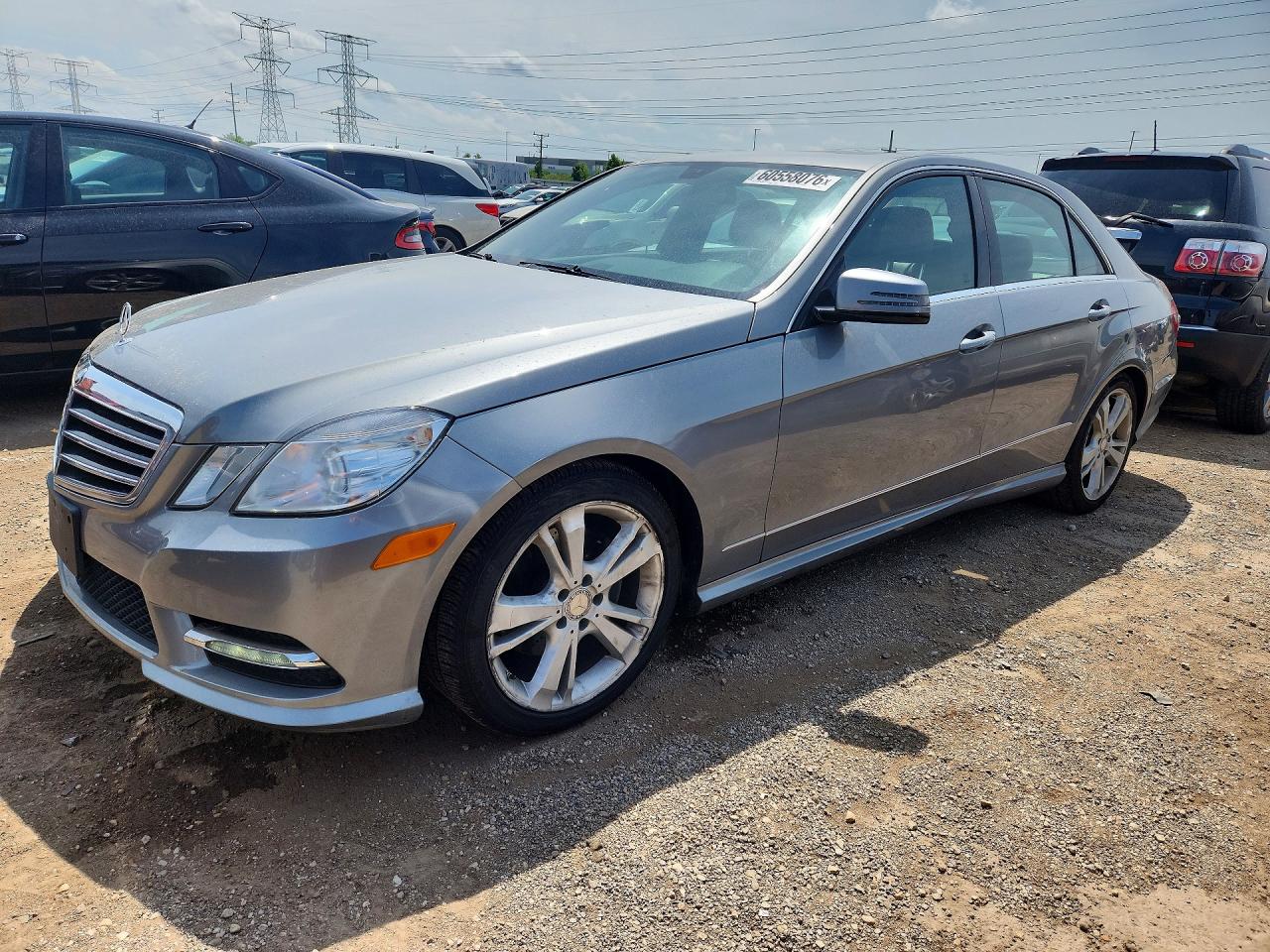 2013 Mercedes-benz E 350 4matic Silver vin: WDDHF8JB1DA748312