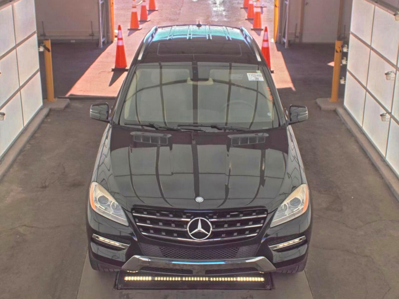 2013 Mercedes-benz Ml 350 Black vin: 4JGDA5JB6DA255579