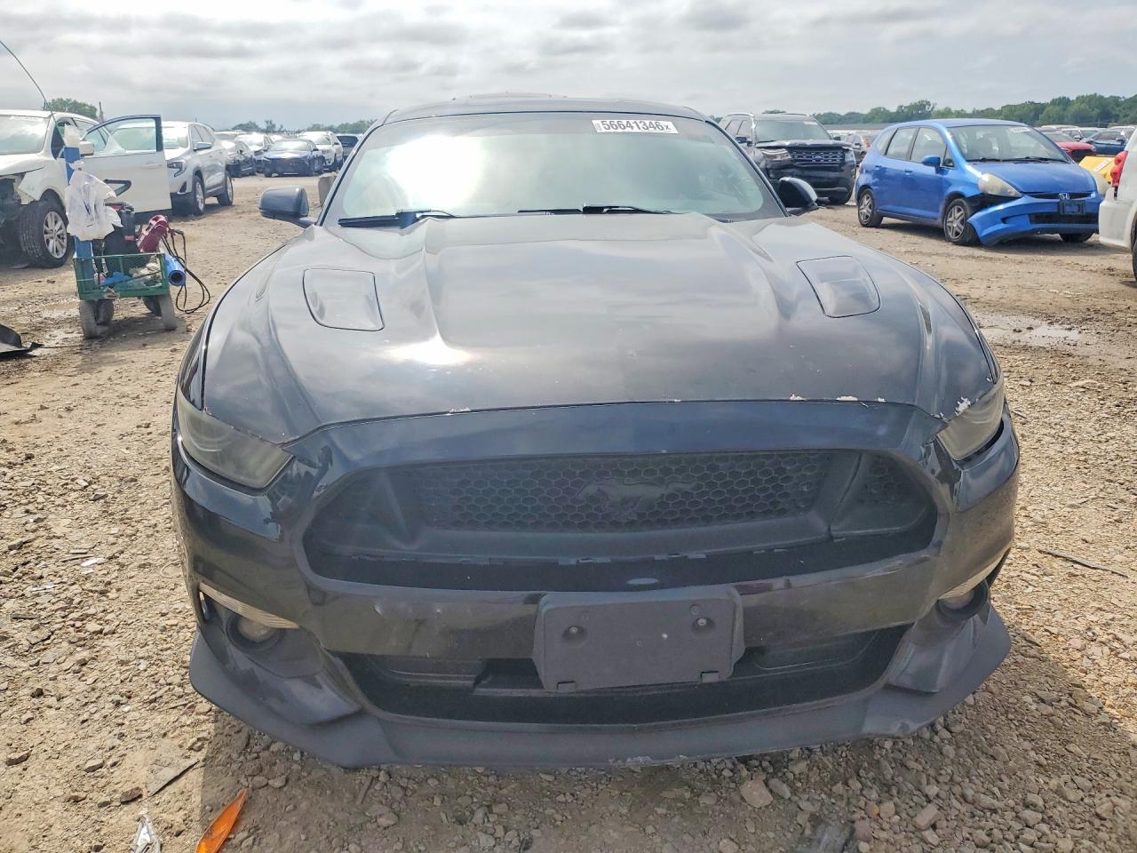 2016 Ford Mustang Gt Black vin: 1FA6P8CF9G5237349