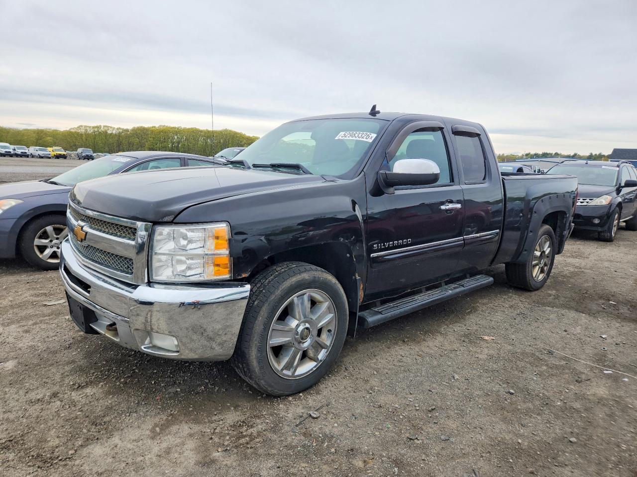 2012 Chevrolet Silverado K1500 Lt Black vin: 1GCRKSE71CZ232514