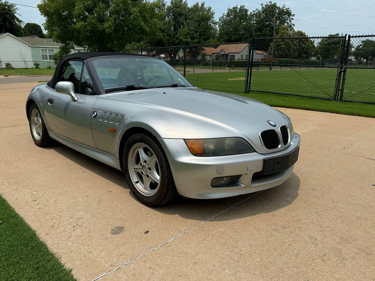 1997 Bmw Z3 Roadstr Silver vin: WBACH71070LA33590