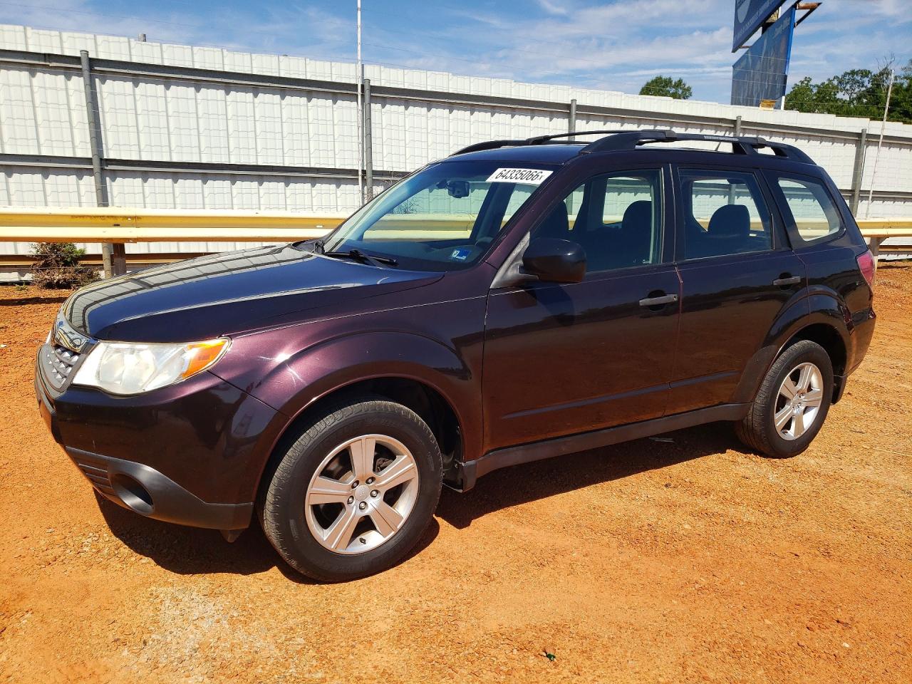 2013 Subaru Forester 2.5x Maroon vin: JF2SHABC5DH408520