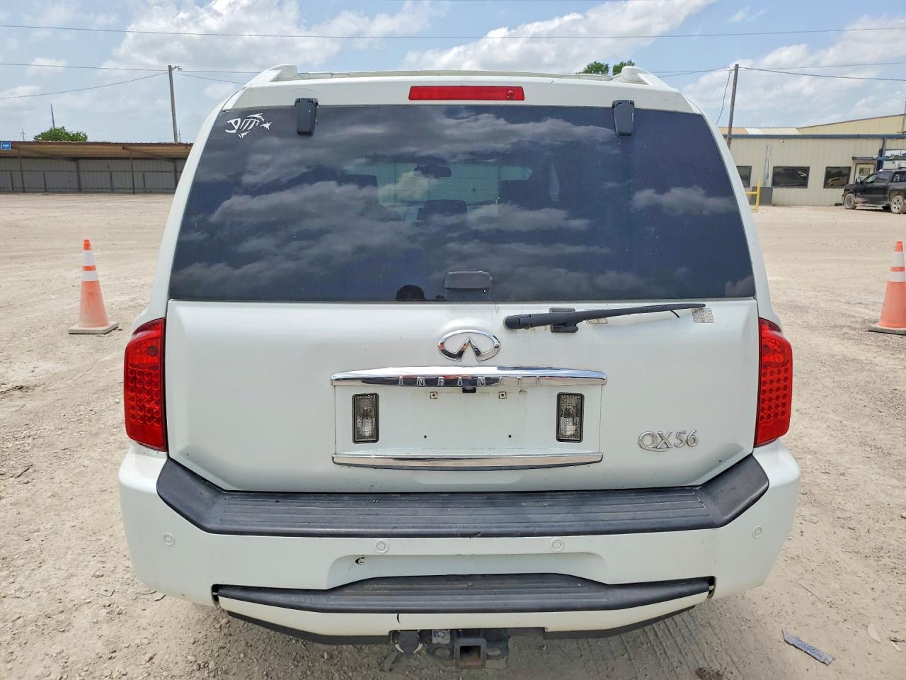 2005 Infiniti Qx56 Base Белый vin: 5N3AA08C25N806774