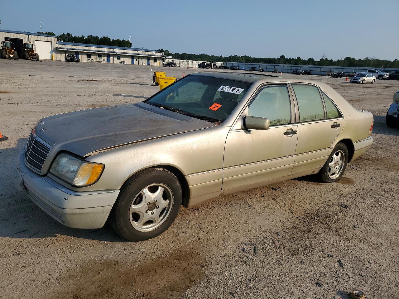 1997 Mercedes-benz S 320w Silver vin: WDBGA32G6VA370943