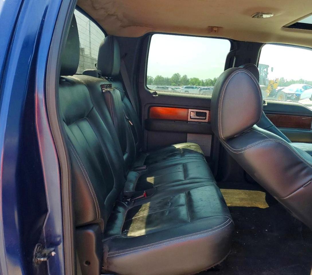 2010 Ford F150 Supercrew Blue vin: 1FTFW1EVXAFA66783