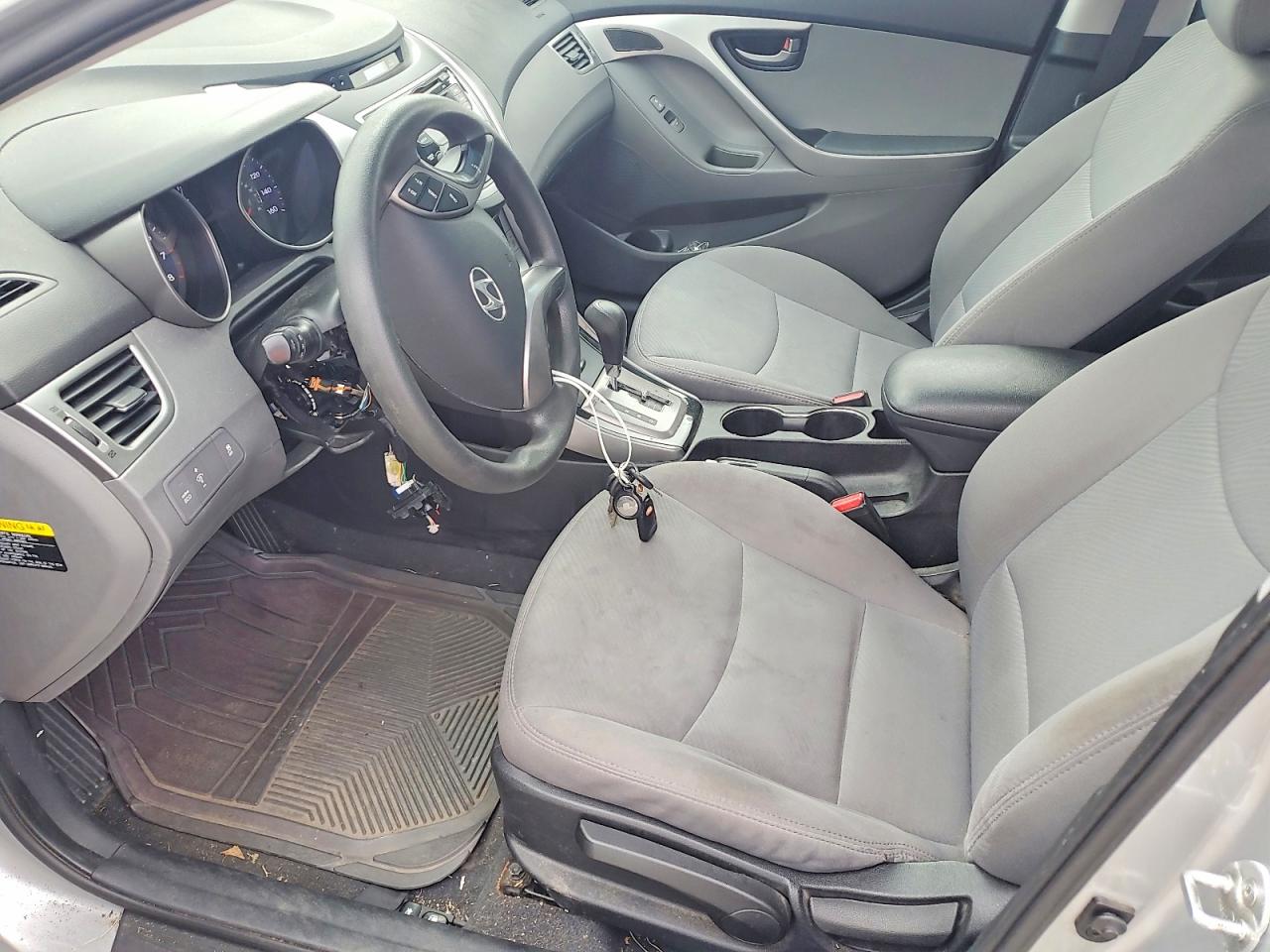 2013 Hyundai Elantra Gls Silver vin: 5NPDH4AE3DH268285