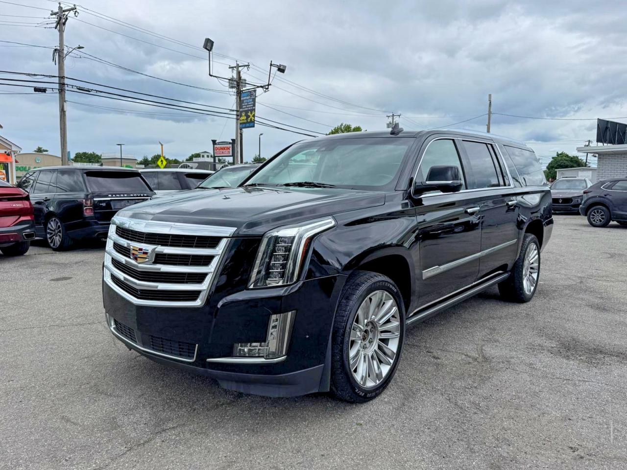 2019 Cadillac Escalade Esv Premium Luxury Черный vin: 1GYS4JKJ4KR316437
