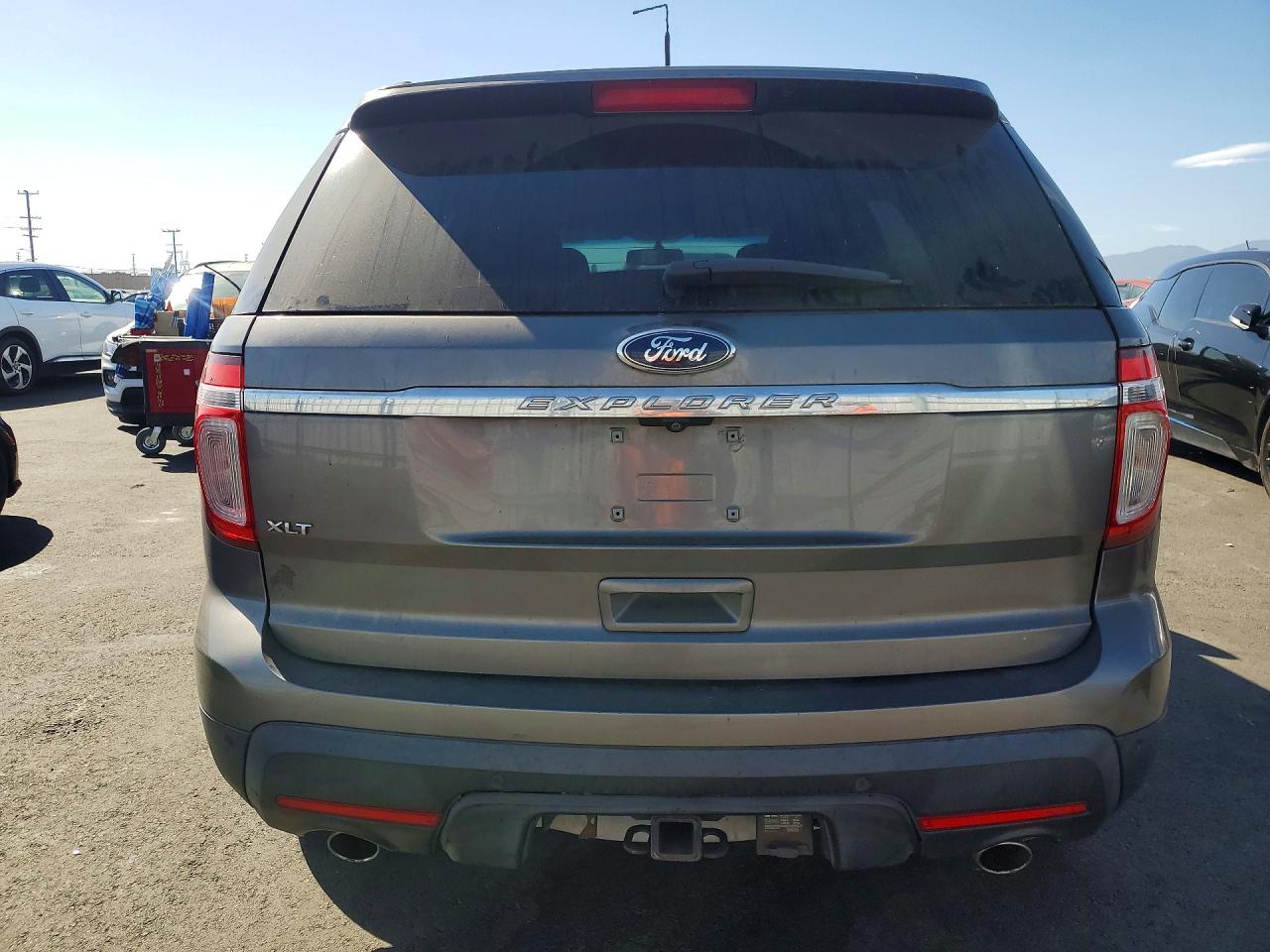 2013 Ford Explorer Xlt Gray vin: 1FM5K7D89DGA26145