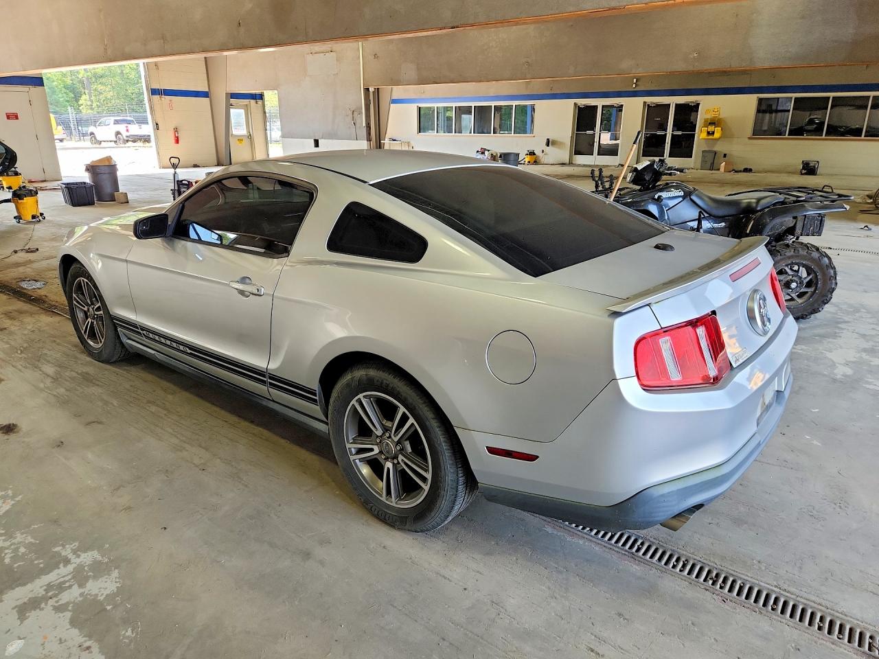 2012 Ford Mustang Silver vin: 1ZVBP8AM7C5287524