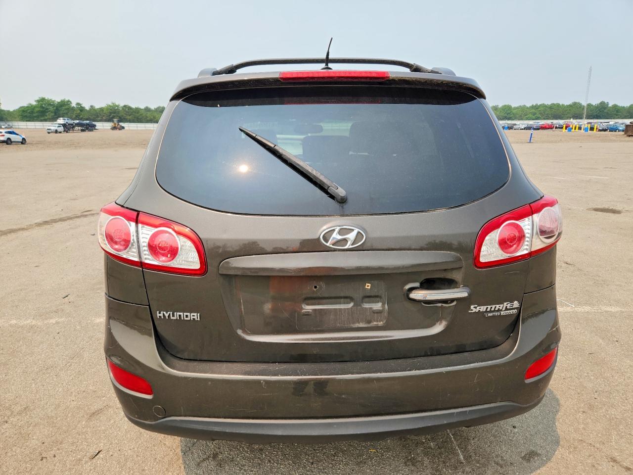 2011 Hyundai Santa Fe Limited Brown vin: 5XYZKDAG3BG010510