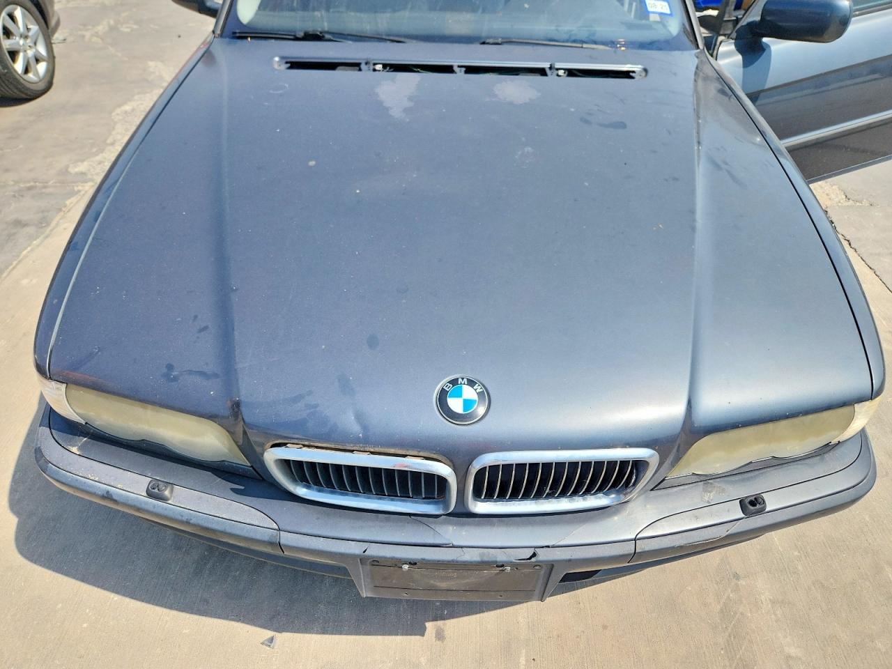 2001 Bmw 740 Il Серый vin: WBAGH834X1DP18182