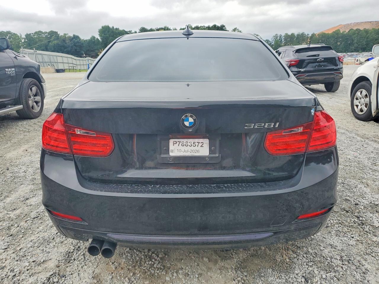 2013 Bmw 328 I Black vin: WBA3A5C54DF355493