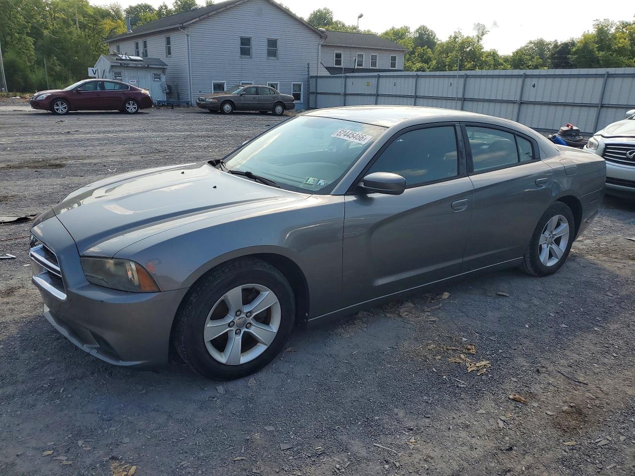 2012 Dodge Charger Se Gray vin: 2C3CDXBG4CH296410
