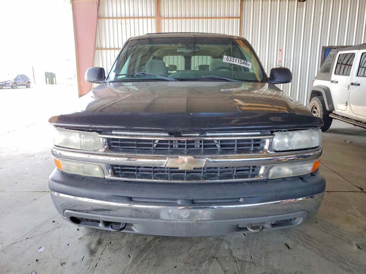 2001 Chevrolet Suburban K1500 Gray vin: 3GNFK16T21G262098