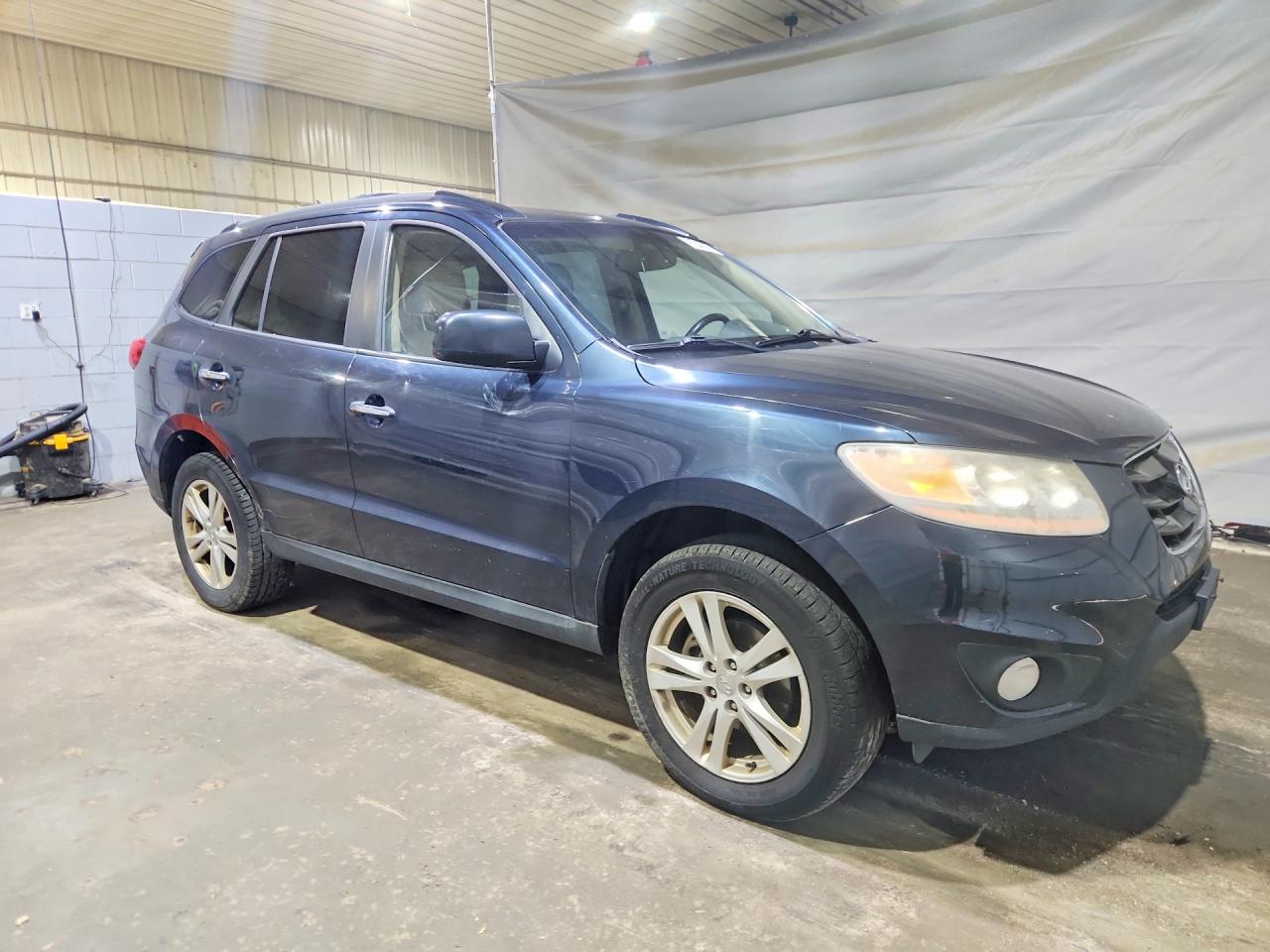 2010 Hyundai Santa Fe Limited Blue vin: 5NMSKDAG1AH339082