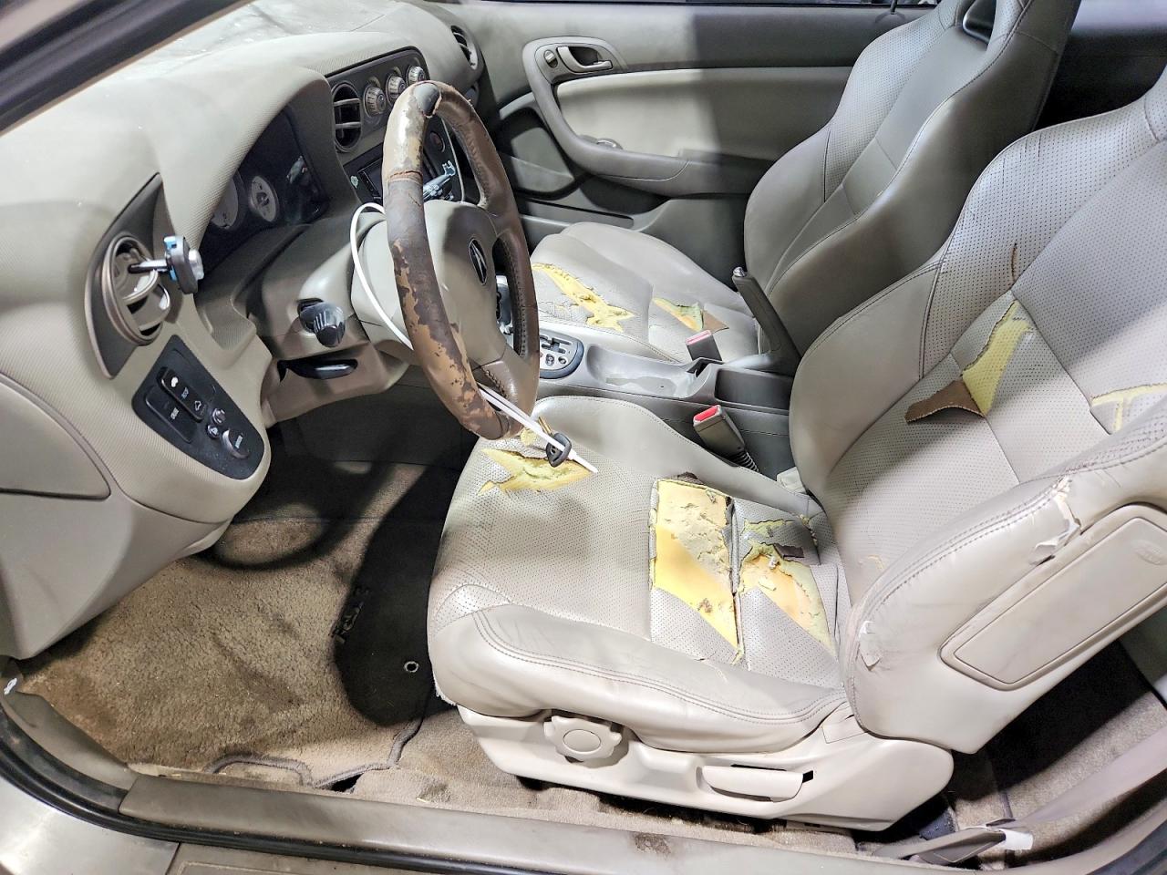 2005 Acura Rsx Silver vin: JH4DC54825S016121