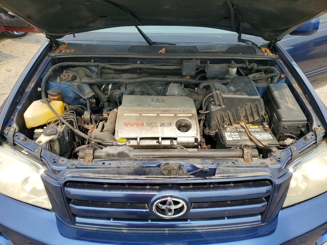 2006 Toyota Highlander Limited Blue vin: JTEDP21A860093838