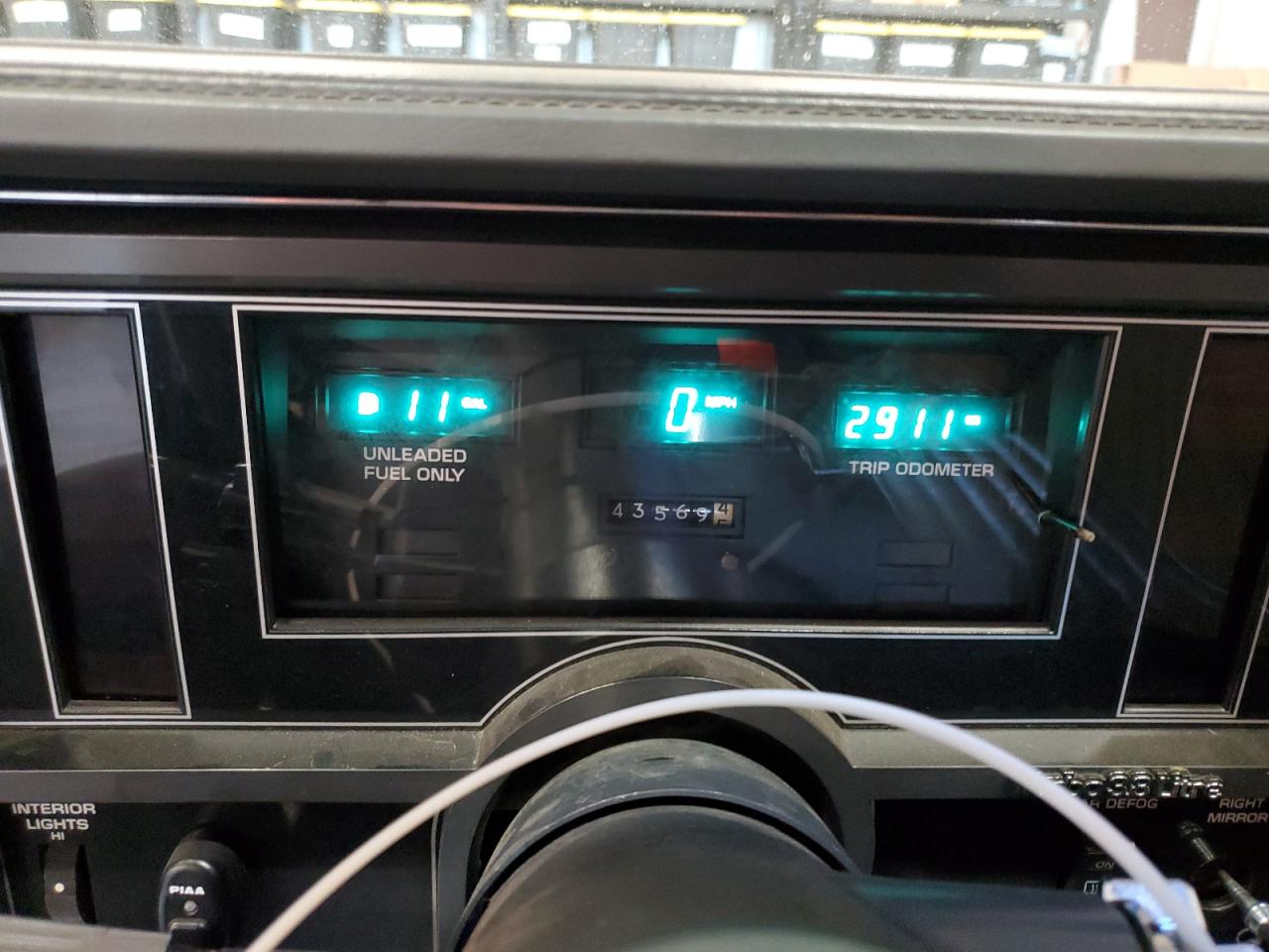 1987 Buick Regal Grand National Black vin: 1G4GJ1170HP456401