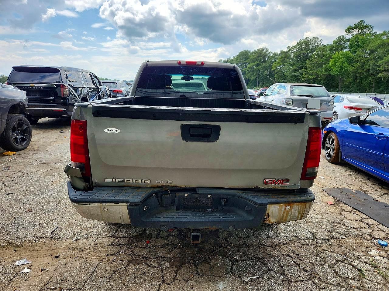 2007 Gmc New Sierra C1500 Gray vin: 1GTEC19CX7Z583540