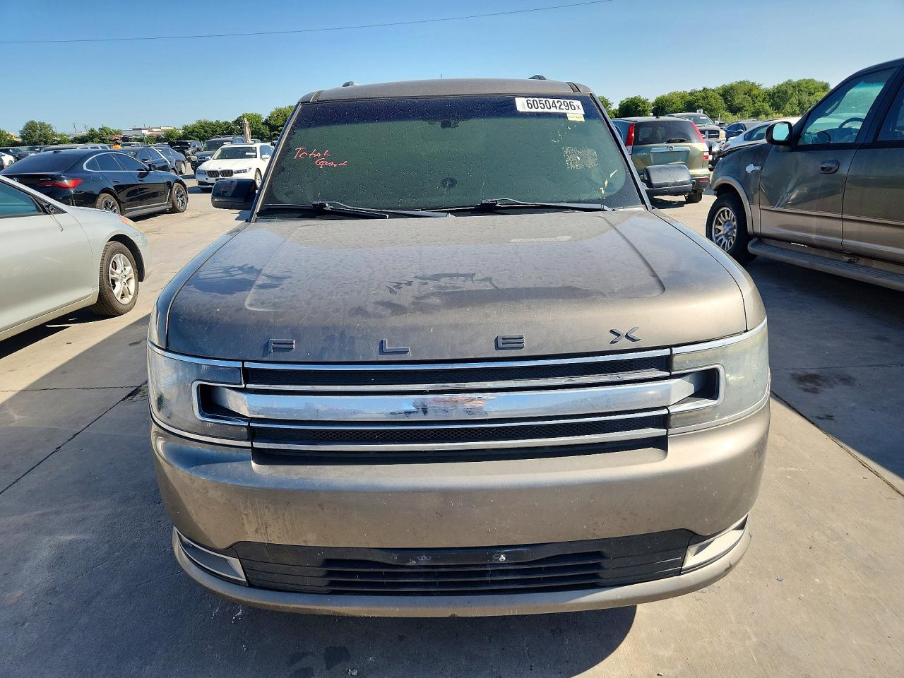 2014 Ford Flex Sel Gray vin: 2FMHK6C82EBD16311
