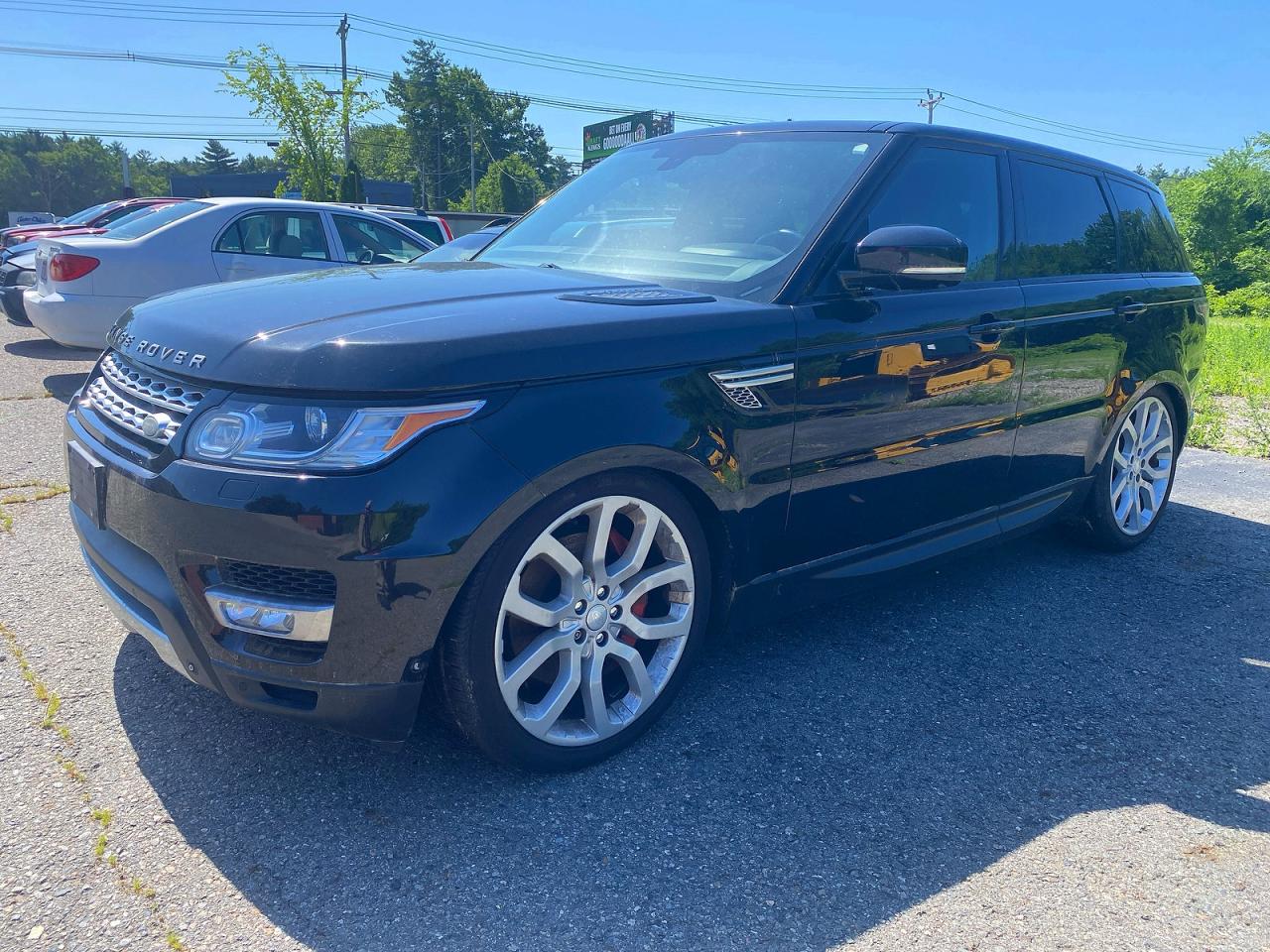 2014 Land Rover Range Rover Sport Supercharged Черный vin: SALWRZTF0EASS3363