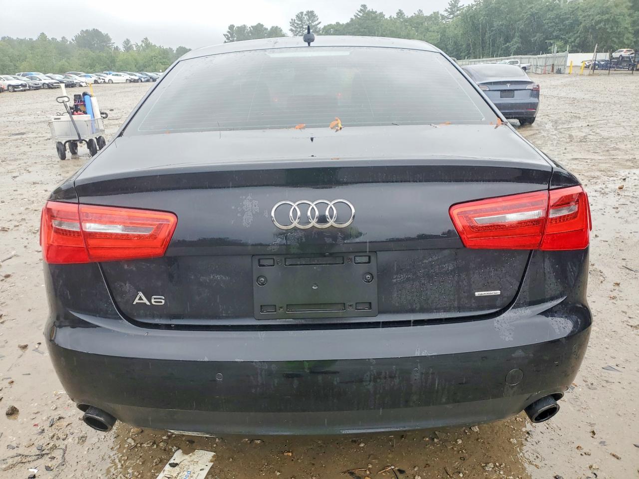 2015 Audi A6 Premium Plus Black vin: WAUGFAFC7FN031243