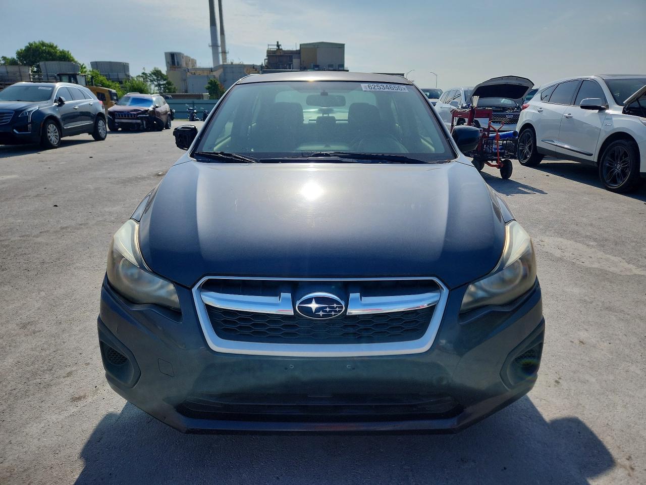 2013 Subaru Impreza Premium Серый vin: JF1GJAC62DH022256