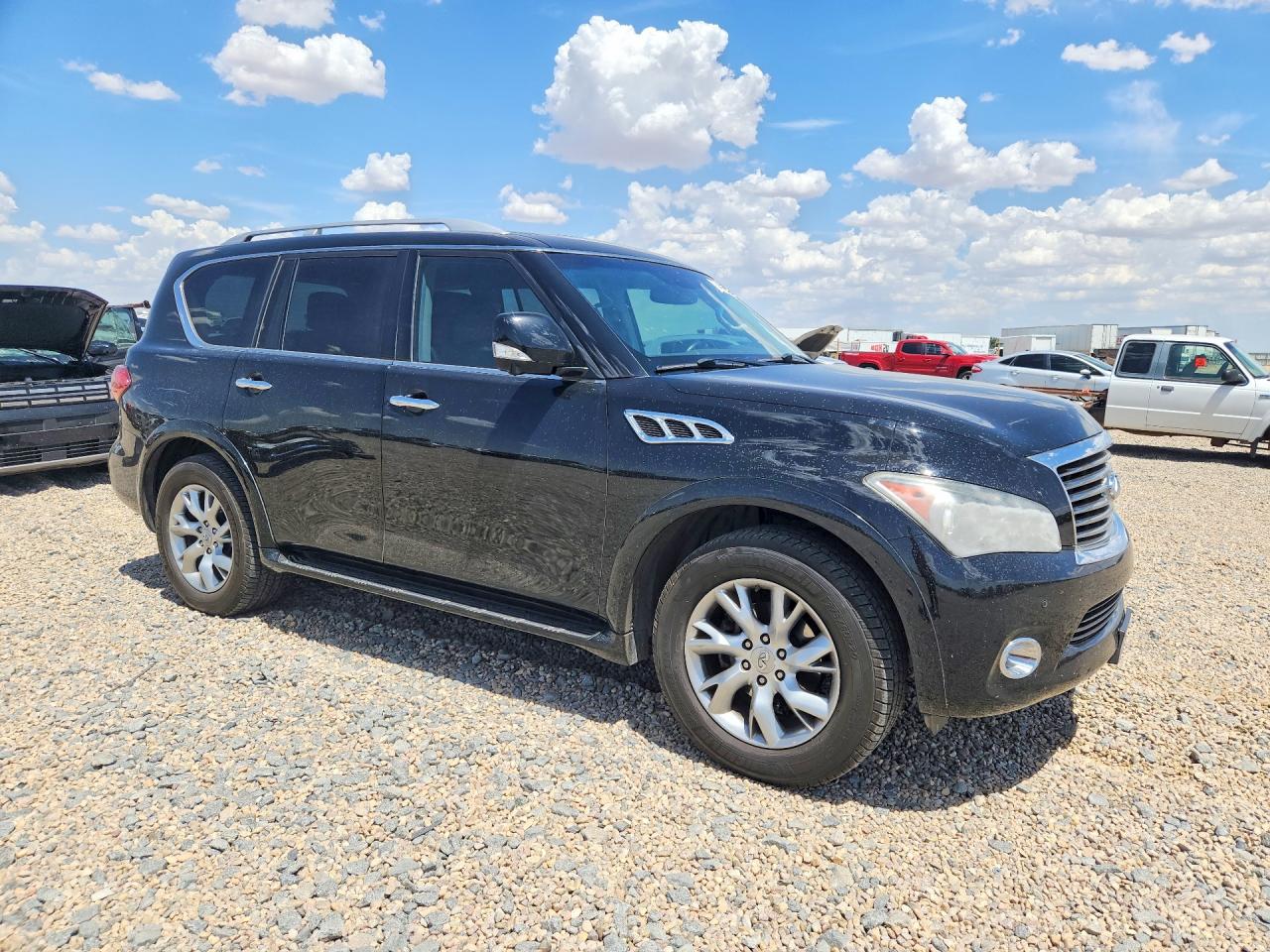 2013 Infiniti Qx56 Base Black vin: JN8AZ2NE4D9040159