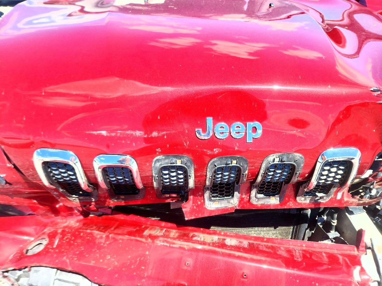 2014 Jeep Cherokee Limited Red vin: 1C4PJMDSXEW199223