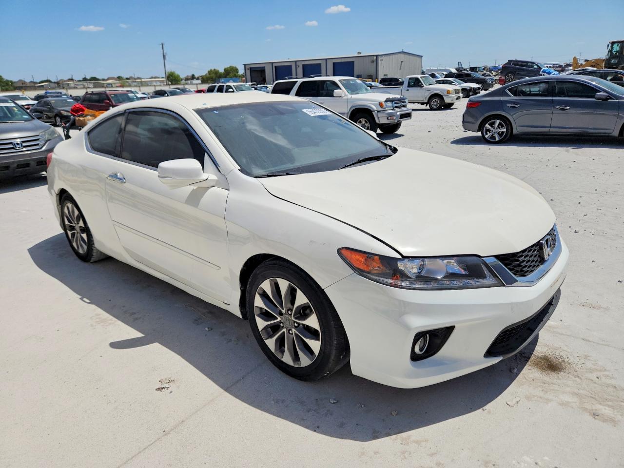 2014 Honda Accord Lx-s White vin: 1HGCT1B32EA009495