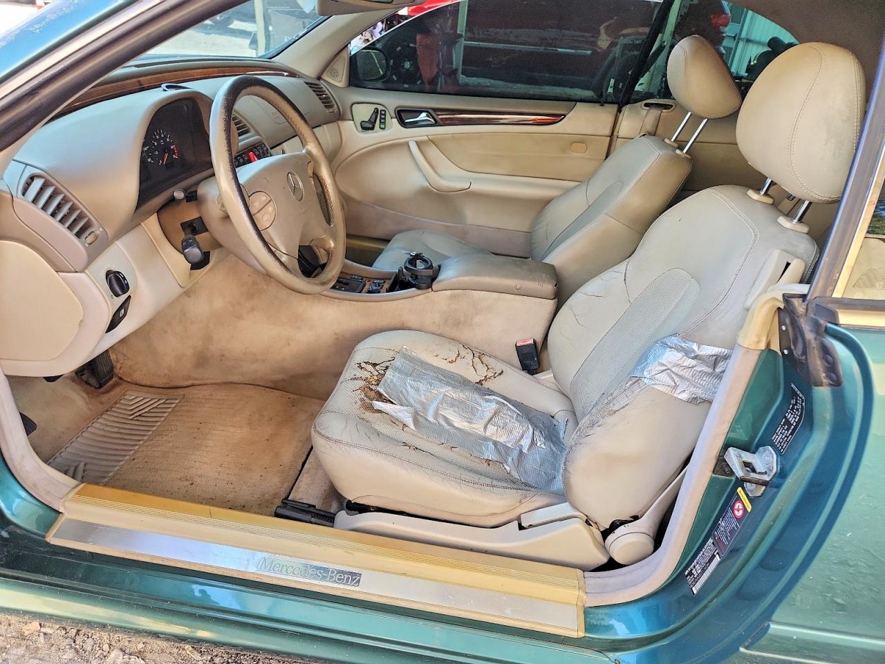 2002 Mercedes-benz Clk 320 Green vin: WDBLK65G22T116266
