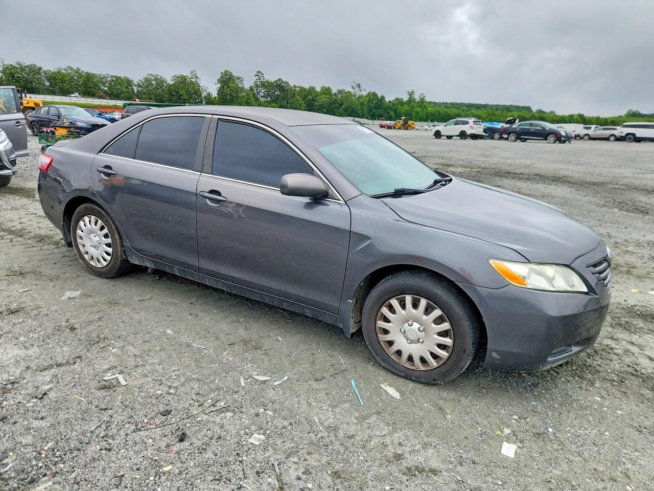 2008 Toyota Camry Le Gray vin: 4T4BE46K98R020358