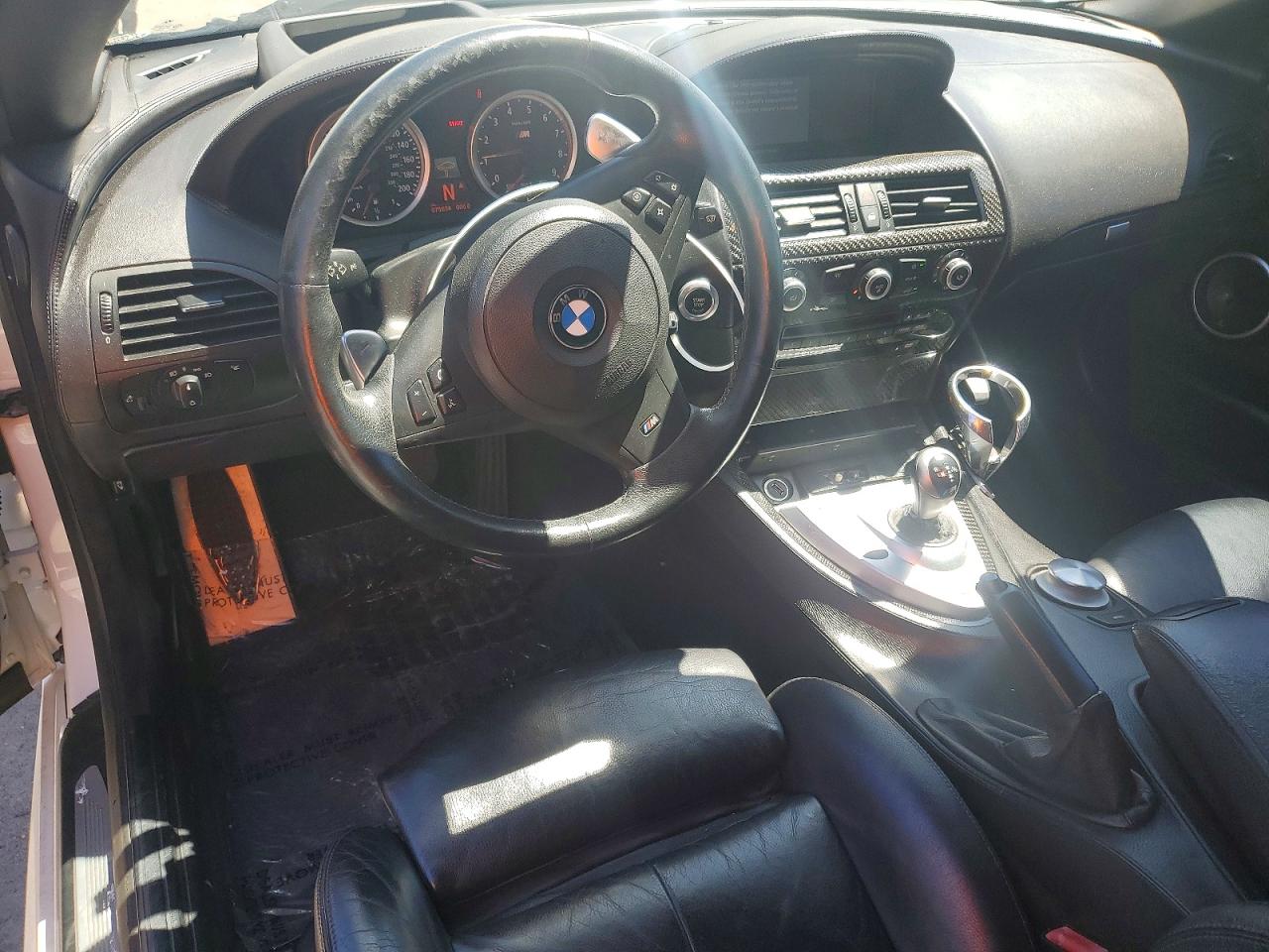 2008 Bmw M6 White vin: WBSEK93548CY79260