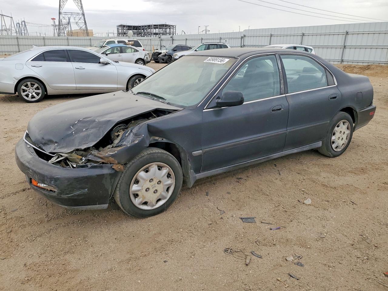 1996 Honda Accord Lx Черный vin: 1HGCD5638TA262574