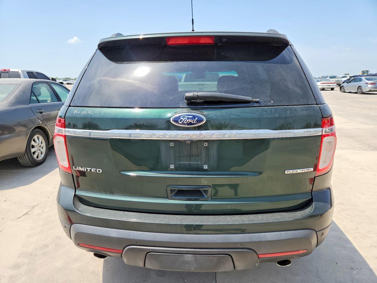 2013 Ford Explorer Limited Green vin: 1FM5K7F80DGB26518