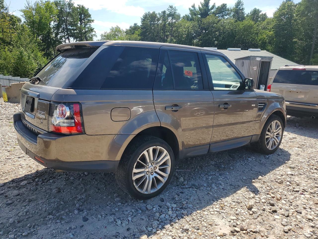 2011 Land Rover Range Rover Sport Lux Brown vin: SALSK2D48BA288643