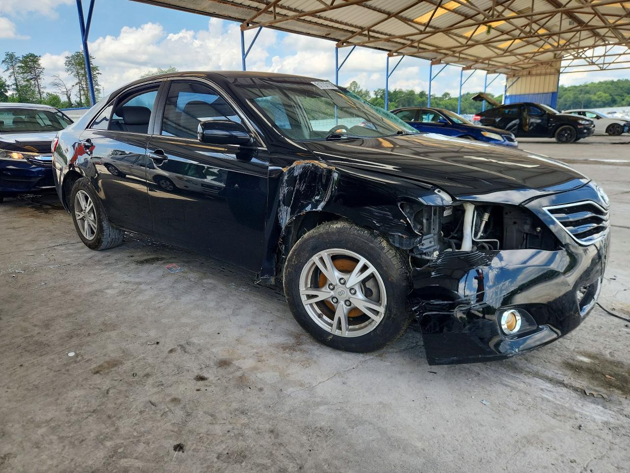 2010 Toyota Camry Le Black vin: 4T1BF3EK3AU555310