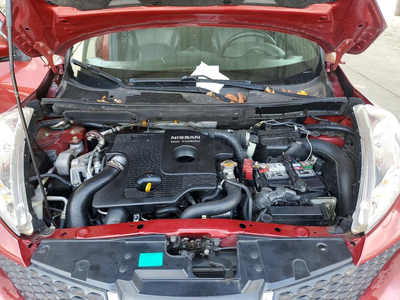 2012 Nissan Juke S Красный vin: JN8AF5MRXCT105161