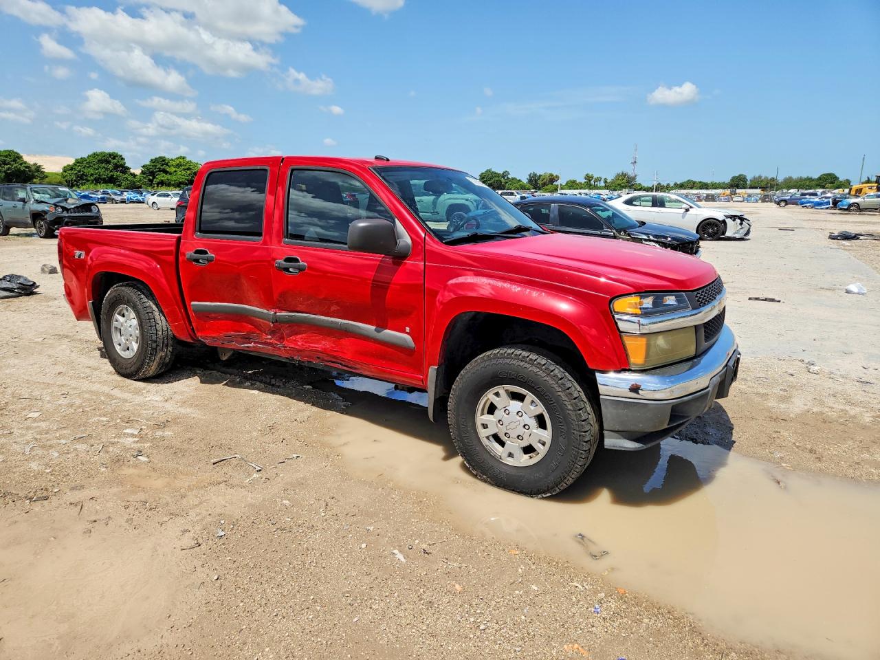 2008 Chevrolet Colorado Lt Red vin: 1GCDS43E288216228