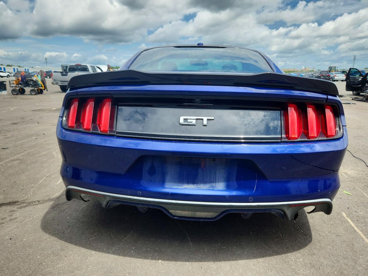 2015 Ford Mustang Gt Blue vin: 1FA6P8CF5F5344316