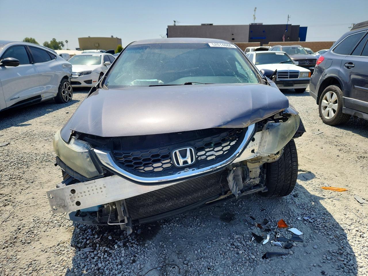 2015 Honda Civic Lx Charcoal vin: 2HGFB2F58FH547851