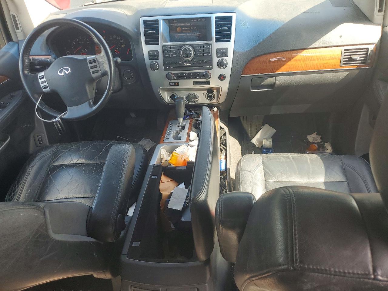 2010 Infiniti Qx56 Base Gray vin: 5N3ZA0NF7AN904310