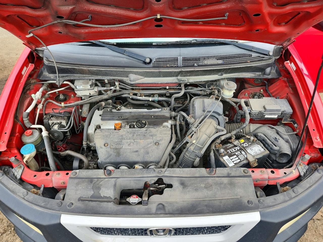 2005 Honda Element Ex Red vin: 5J6YH28675L019533