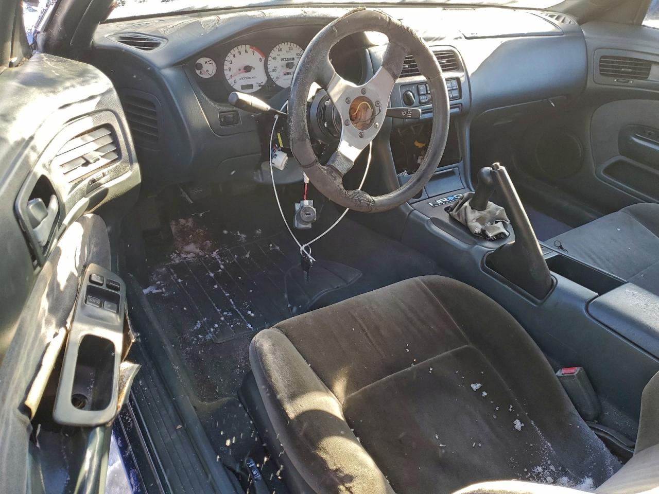 1995 Nissan 240sx Base Blue vin: JN1AS44D4SW009337