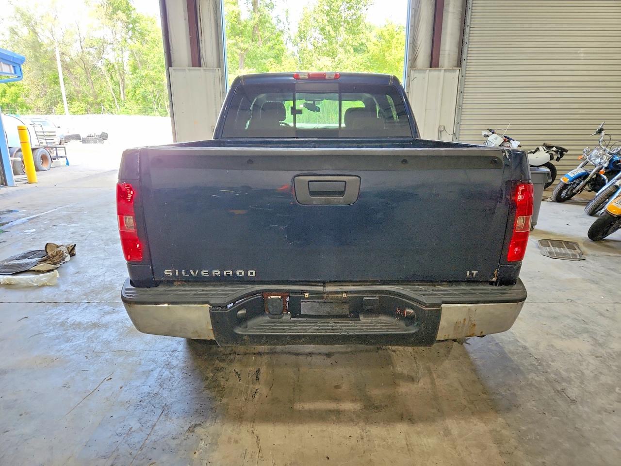 2007 Chevrolet Silverado K1500 Crew Cab Blue vin: 2GCEK13MX71565438