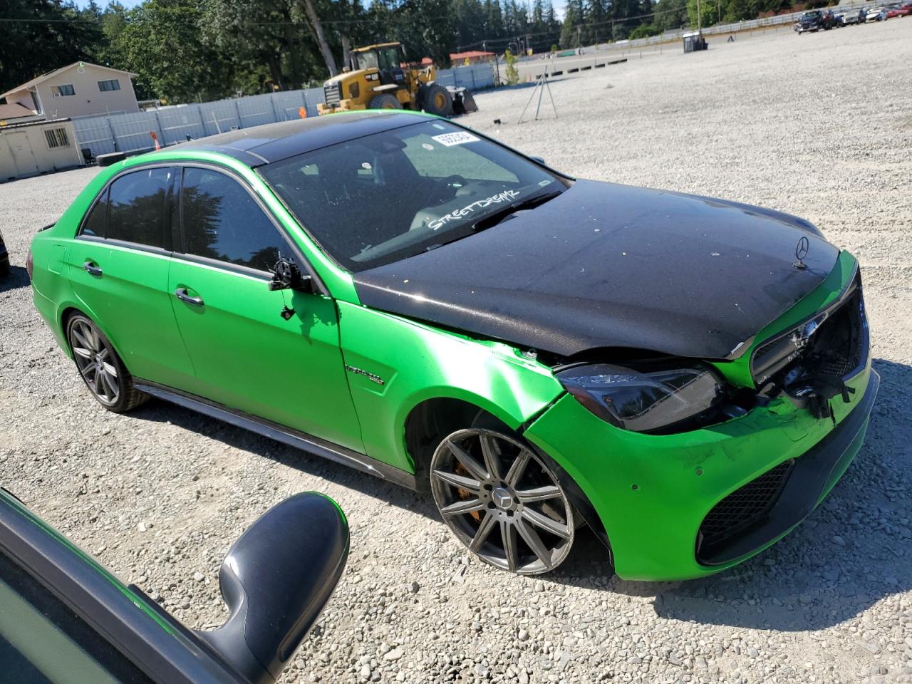 2015 Mercedes-benz E 63 Amg-s Green vin: WDDHF7GBXFB141808